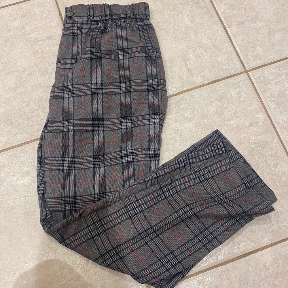 Honey Punch plaid pant